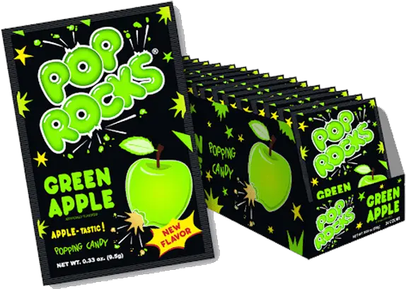 Pop Rocks Green Apple Count Pop Rocks Green Apple Png Pop Rocks Logo