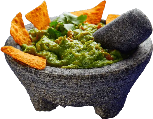 Blue Agave Madison Molcajete De Guacamole Png Mexican Food Png