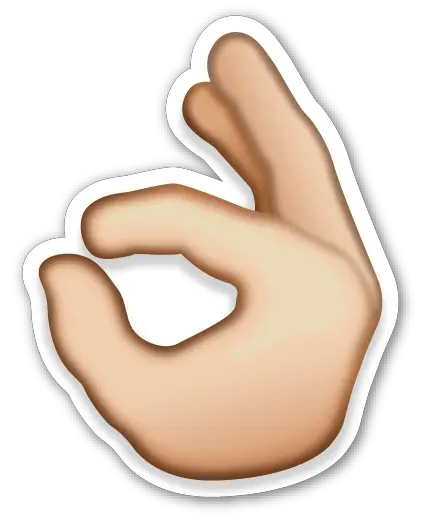 Descargar Ok Finger Emoji Png Finger Emoji Png