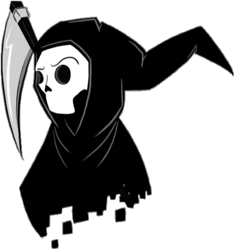 Transparent Sticker Gif Cute Grim Reaper Gif Png Grim Reaper Transparent