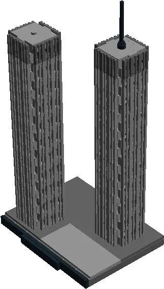 Download World Trade Center Twin Towers Twin Towers Lego Set Png Twin Towers Png