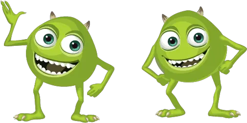 Two Eyed Mike Wazowski Meme Cursor Monsters Inc Mike Png Mike Wazowski Png