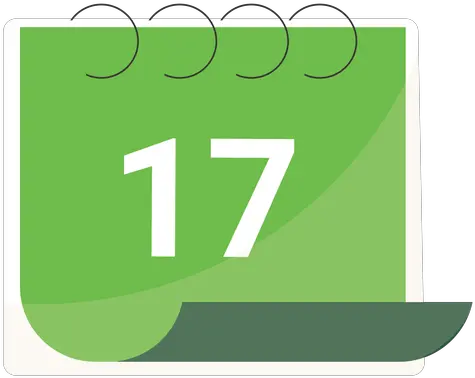 Transparent Png Svg Vector File Calendario Dia 17 Png Seventeen Logo Png