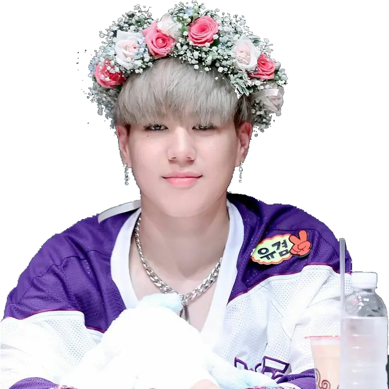 Gyomie Yugyeom Kpop Got7 Igot7 Igot7edits Got7 Kpop Flower Crown Boy Png Got7 Icon