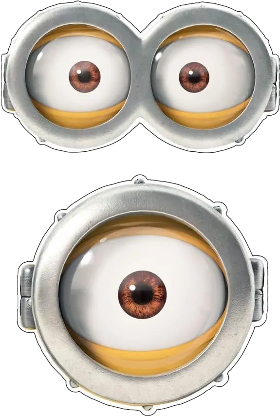 Download Free Minion Eyes Hq Image Icon Favicon Transparent Minion Eyes Png Minions Icon