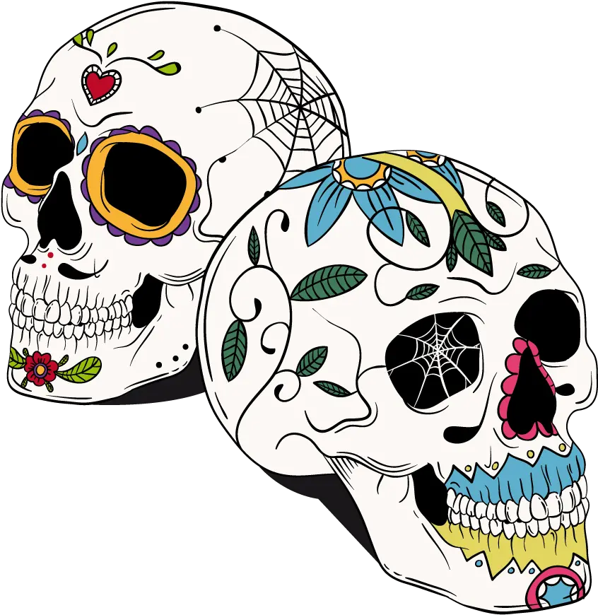 Download Free Tattoo Skull La Calavera Catrina Vector Human Calaveras Catrina Png Human Icon Vector