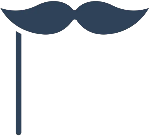 Handlebar Moustache Icon Of Glyph Style Available In Svg Clip Art Png Handlebar Mustache Png