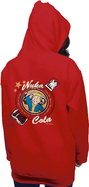 Download Drink Nuka Cola Shirt Full Size Png Image Pngkit Hoodie Nuka Cola Png