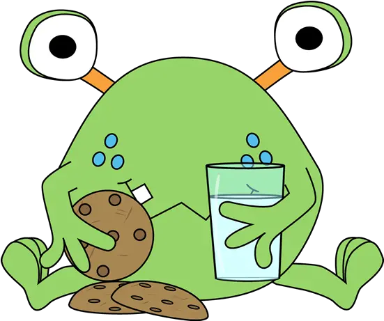 Monster Clip Art Monster Images Monster Eating Clipart Png Cookie Monster Icon