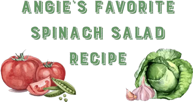 Angieu0027s Favorite Spinach Salad Recipe U2013 I Leoni Superfood Png Salad Transparent