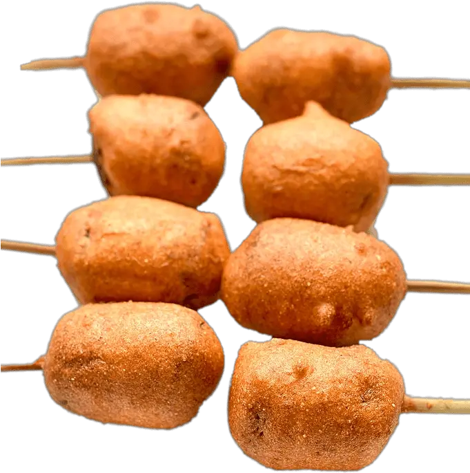 Mini Corn Dog Bites Transparent Png Skewer Corn Dog Png