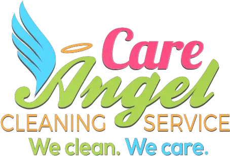 Front Page Care Angel Cleaning Service Graphic Design Png Cleaning Service Logo