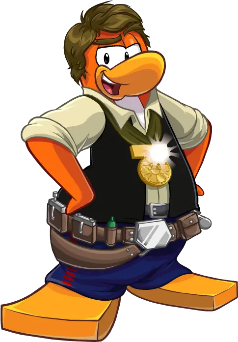 Coolhanssolo Club Penguin Han Solo Full Size Png Club Penguin Star Wars Han Solo Han Solo Png