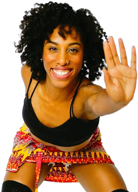 5 Class Afro Island Dance W Jessica Phoenix Girl Png Afro Transparent