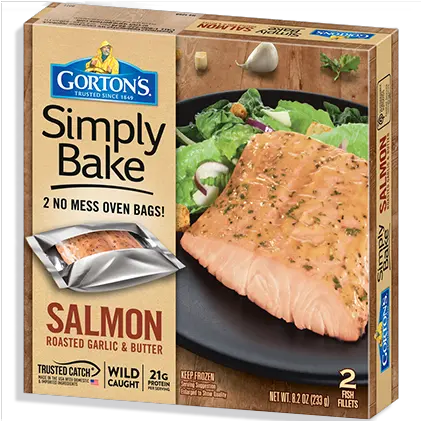 Simply Bake Salmon U2013 Gortonu0027s Seafood Simply Bake Salmon Png Salmon Png