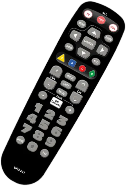 Universal Remote Easy Clicker Ur2 211 Manual And Codes Dot Png Universal Power Icon