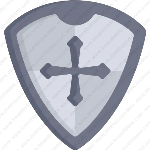 Download Defensive Protection Weapon Security Shield 3 Christian Cross Png Medieval Shield Icon