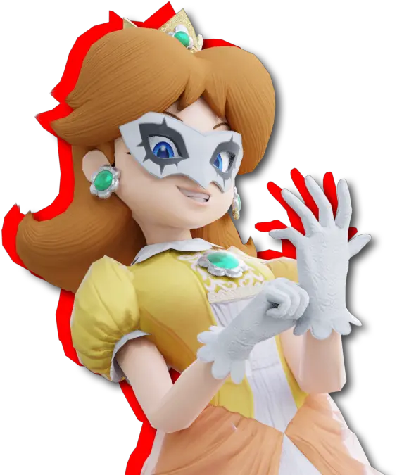 Happy 30th Anniversary Mlady Princess Daisy Joker Png Princess Daisy Png