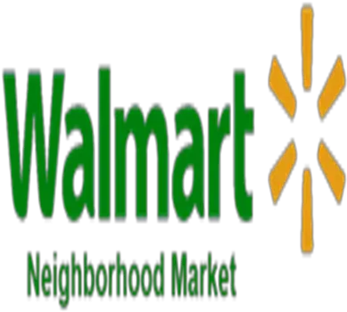 Logo For Neghborhood Markets All Over Walmart Logo In Green Png Walmart Logo Png