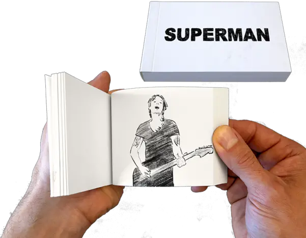 Superman Flipbook Keith Urban Flip Book Png Superman Logo Drawing