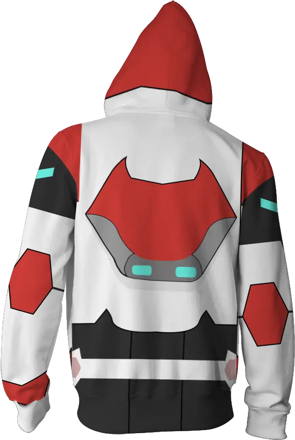 Keith Voltron Legendary Defender Cosplay Zip Up Hoodie Long Sleeve Png Voltron Transparent