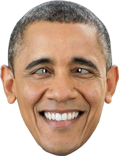 Appstore For Printable Barack Obama Face Mask Png Obama Transparent