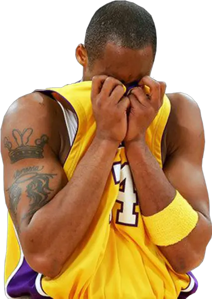 Kobe Bryant Crying Psd Official Psds Lakers Sucks Png Kobe Bryant Transparent