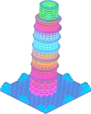 Ice Leaning Tower Of Pisa Pagoda Png Leaning Tower Of Pisa Png