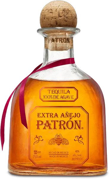 Patrón Extra Añejo Tequila Patron Extra Anejo Png Tequila Bottle Png