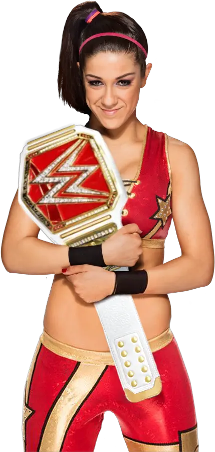 Rotate U0026 Resize Tool Wwe Women Png Wwe Bayley Champion Charlotte Flair Png