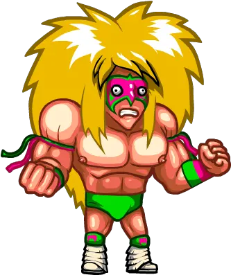 Josh Kennedy Ultimate Warrior Cartoon Png Ultimate Warrior Png