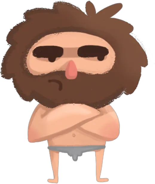 Download Space Caveman Stickers Messages Sticker 1 Space Illustration Png Caveman Png