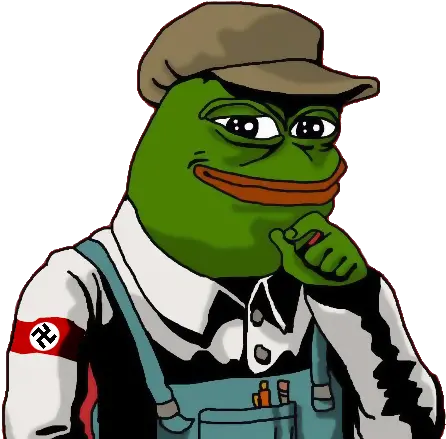 Nazi Pepe Transparent Png Clipart Cartoon Pepe Transparent