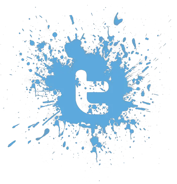 Twitter Broken Black Heart Tattoo Png Twiiter Logo Png