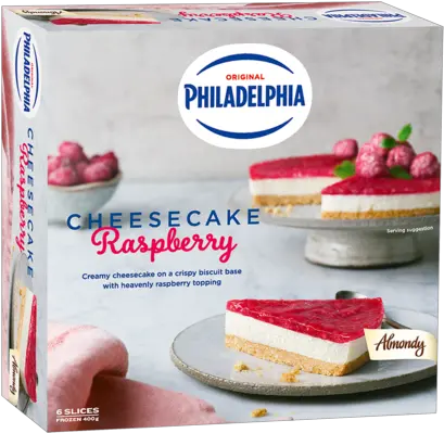 Philadelphia Cheesecake Raspberry Almondy Philadelphia Cream Cheese Png Cheesecake Png