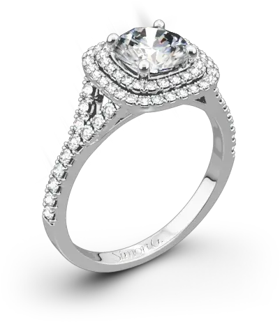 Halo Ring Png 1 Image Simon G Engagement Ring Halo Ring Png