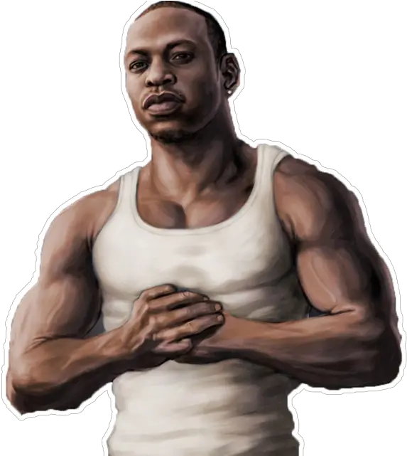 Gta San Andreas Transparent Png Gta Sa Cj Png Gta V Transparent