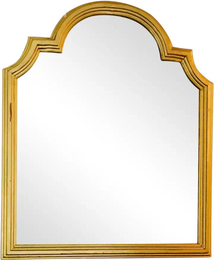 Vintage Italian Regency Style Gold Mirror Picture Frame Png Italian Hand Png