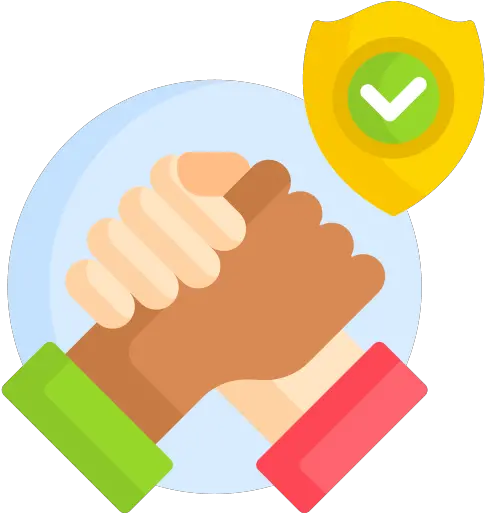 Company Expert Reputation Trustworthy Png Fist Flat Icon