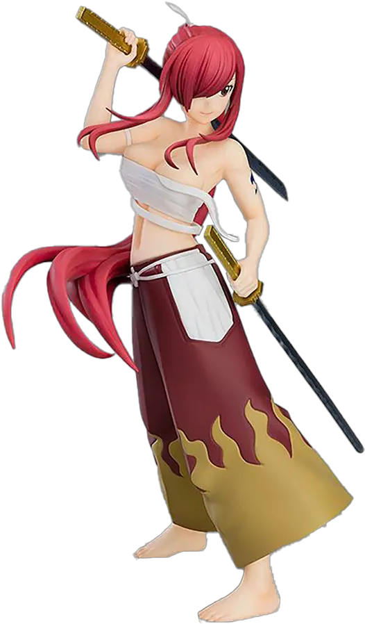 Fairy Tail Pop Up Parade Statue Erza Scarlet With Demon Blade Benizakura Figurine Erza Scarlet Katana Png Scarlet Icon Comics