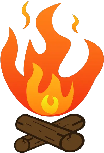 Icon Campfire Clipart Transparent Vertical Png Campfire Icon