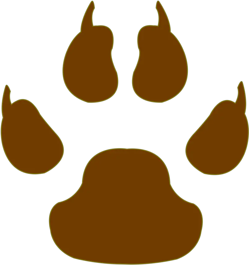 Vector Cm Tiger Paw By Barrfind My Big Brother Has Paws Huellas De Perro Y Gato Png Tiger Paw Png