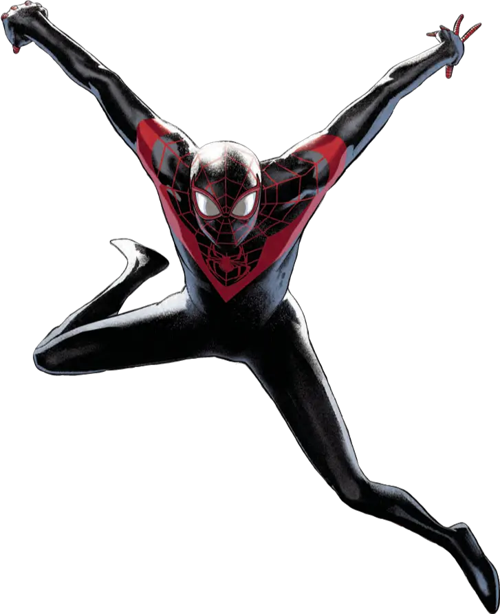 Spider Manmiles Morales Sticker By Spideygeek 9404 Miles Morales David Marquez Png Miles Morales Png