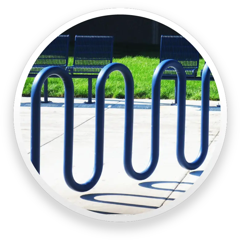 Commercial Bike Racks Poly Vinyl Coated 20 Year Warranty Art Png Bike Rack Png