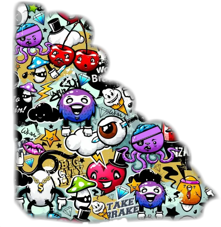 Download Doodle Graffiti Characters Easy Png Image With No Cartoon Graffiti Characters Easy Graffiti Transparent Background