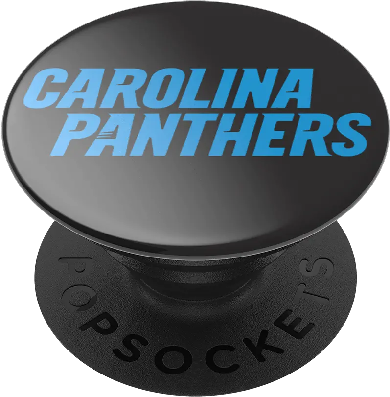 Popsockets Carolina Panthers Logo Phone Circle Png Carolina Panthers Logo Png