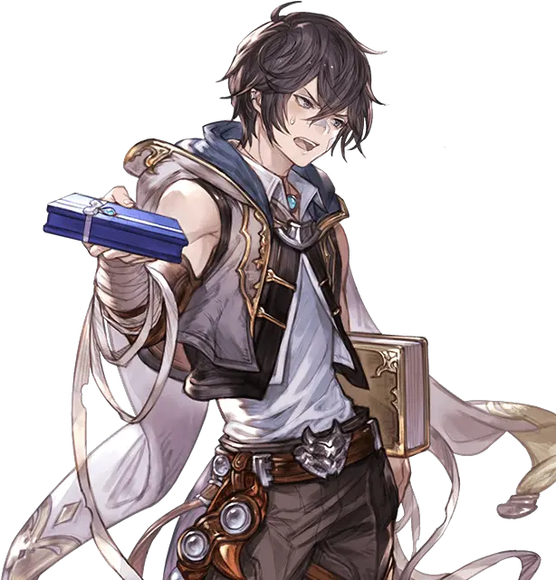 Granblue Fantasy Humans A To E Characters Tv Tropes Png Eso Red Sword And Bow On Icon