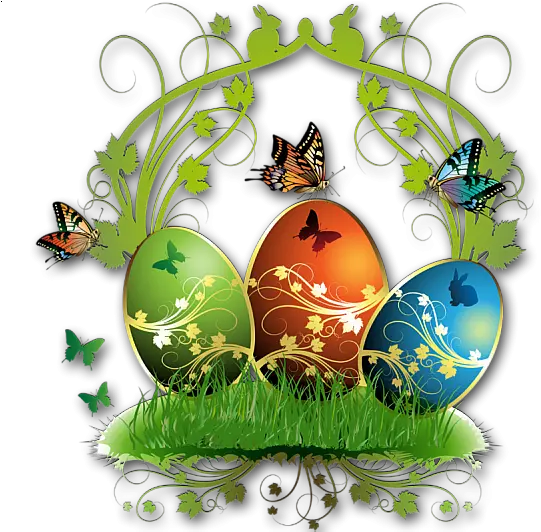 Download Forgetmenot Buona Vigilia Di Pasqua Png Easter Png Images