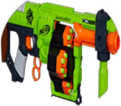 Nerf Zombiestrike Doominator Water Gun 420x420 Png Nerf Doominator Nerf Png