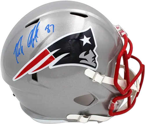 Rob Gronkowski Autographed New England New England Patriots Png Rob Gronkowski Png